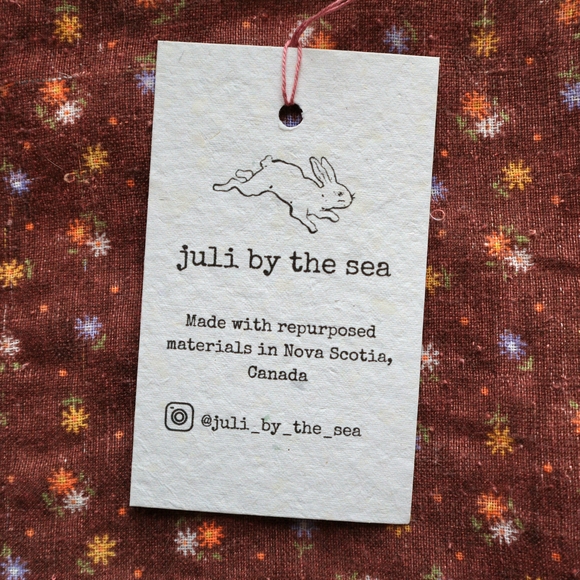 Upcycled Floral Green Quilted Women's Chore Coat Vintage L • XL - Picture 2 of 12